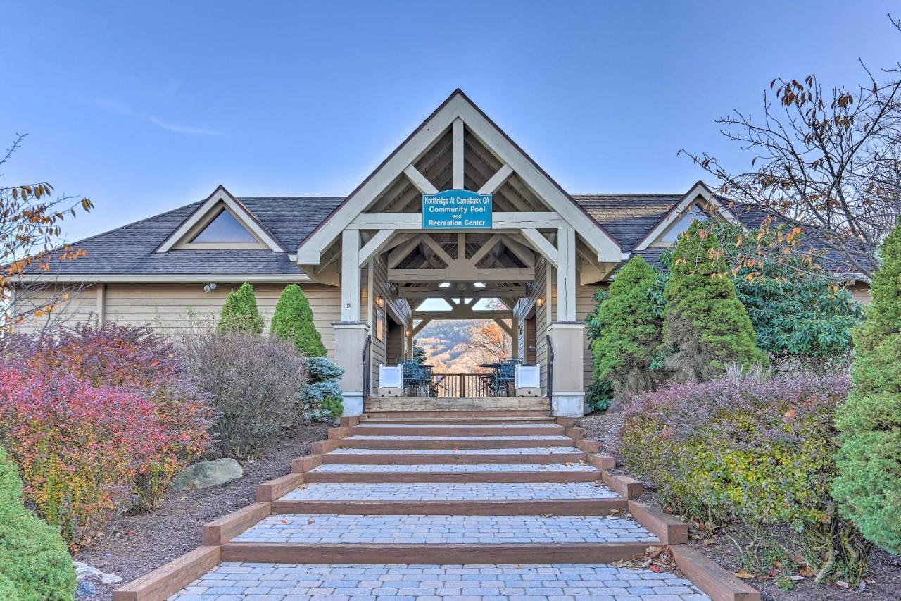 Pocono Retreat, 1 Mi To State Park And Ski Access! タナーズビル エクステリア 写真